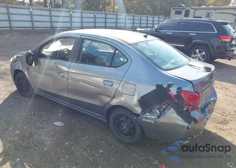 2019 Mitsubishi Mirage G4 Es z USA, uszkodzony, nr VIN ML32F3FJ1KHF00588